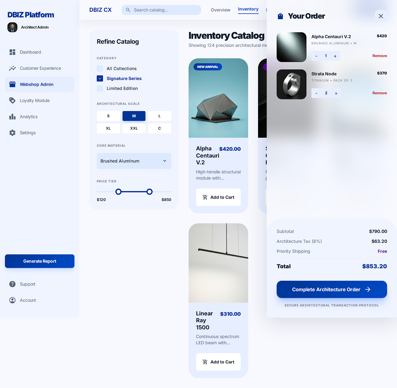 Catalog Sản phẩm Web